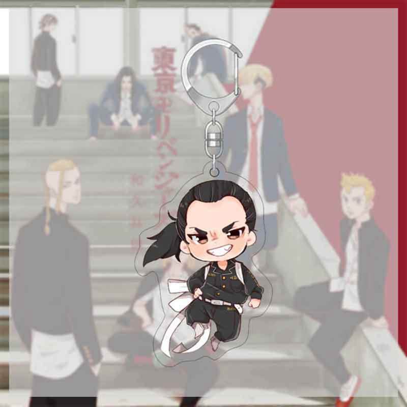 Móc khóa nhựa acrylic kiểu nhân vật phim hoạt hình tokyo revenger
