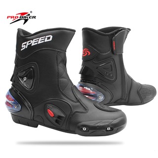Giày bảo hộ moto Speed cổ lửng - PHUOTKING