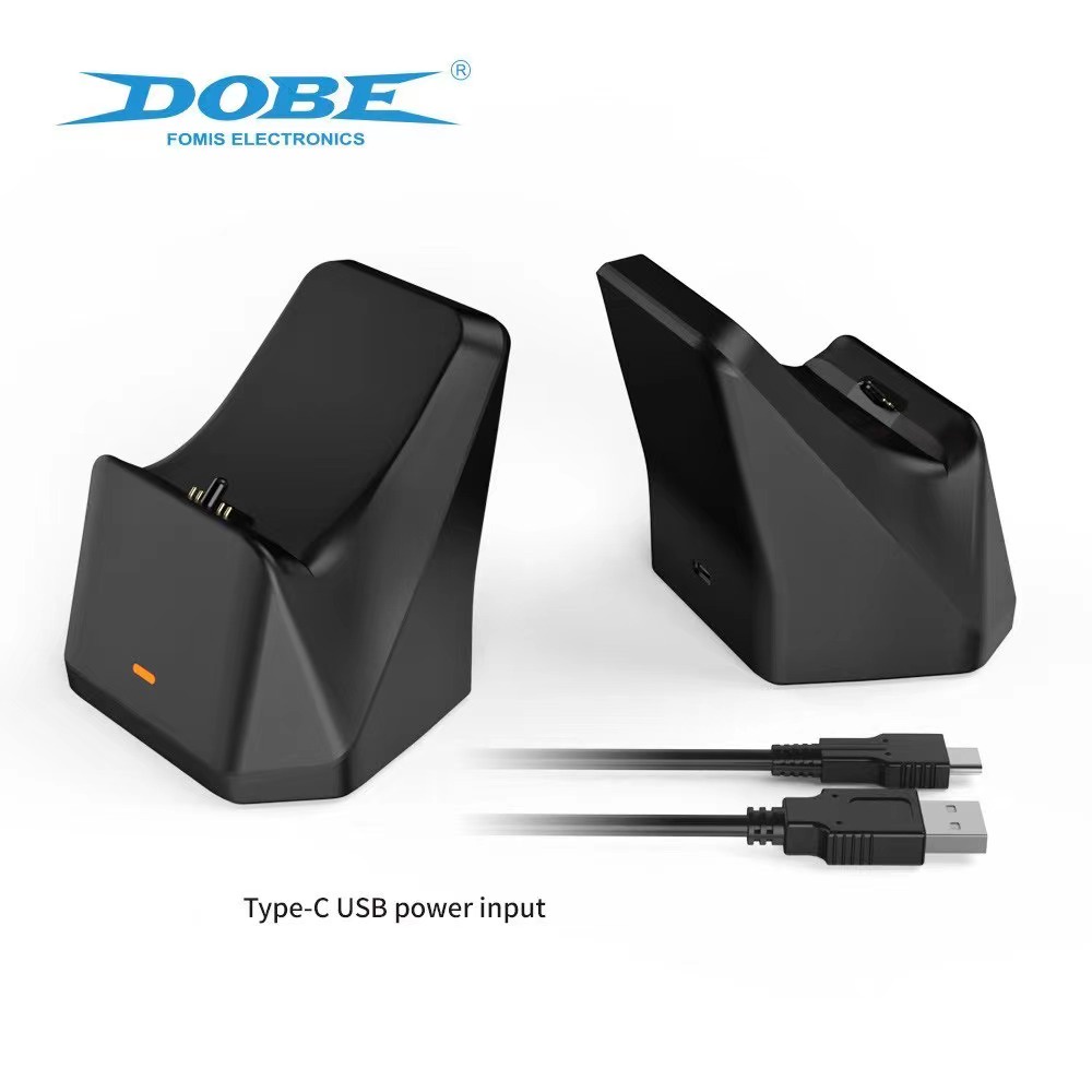 Đế giá đỡ tay cầm chơi game PS5 kèm sạc Charging Dock Fast Charge TP5-0586 Dobe