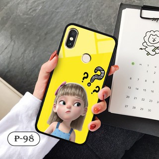 Ốp lưng kính 3D Xiaomi Redmi S2-cute