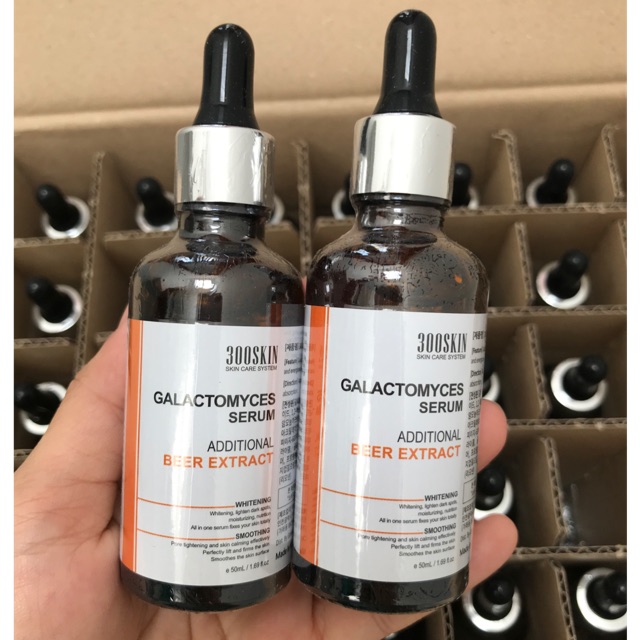 [HOT SPA] Tinh chất serum men bia trắng da 300SKIN GALACTOMYCES BEER EXTRACT SERUM