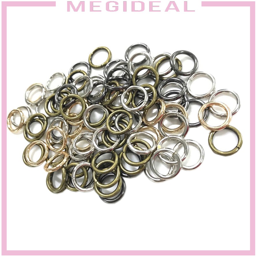 50pcs 13mm Round Jewellery Open Jump Rings Connector Beading DIY accesories