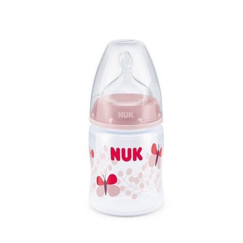 Bình sữa Nuk cổ rộng 150ml/300ml (Hàng Đức nhập khẩu chính hãng)