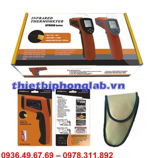 Súng đo nhiệt độ 1600 độ, 2 tia laser DT8016H