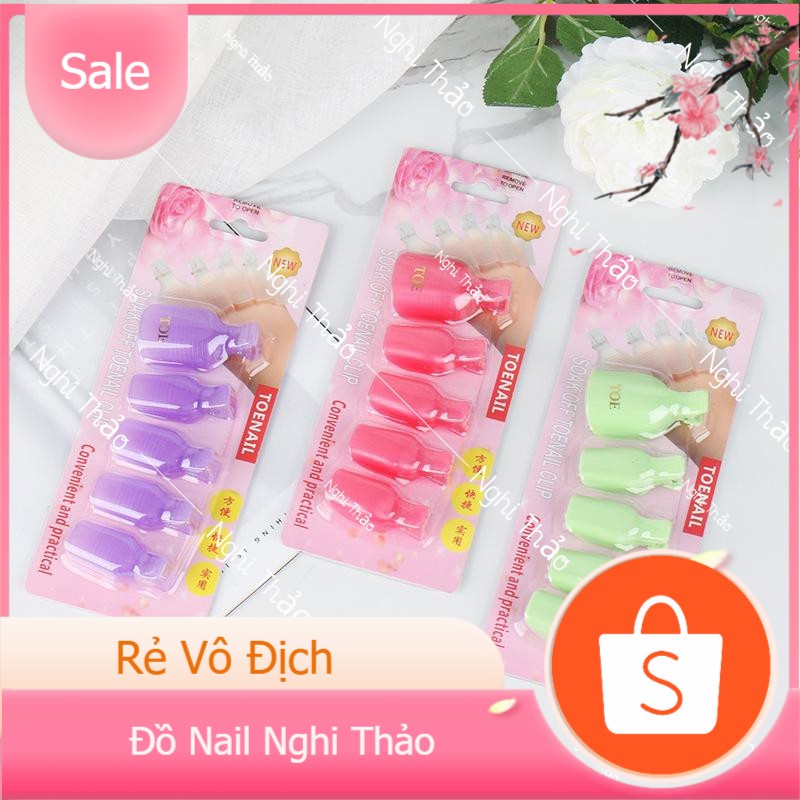 Kẹp ủ móng chân set 5 cái
