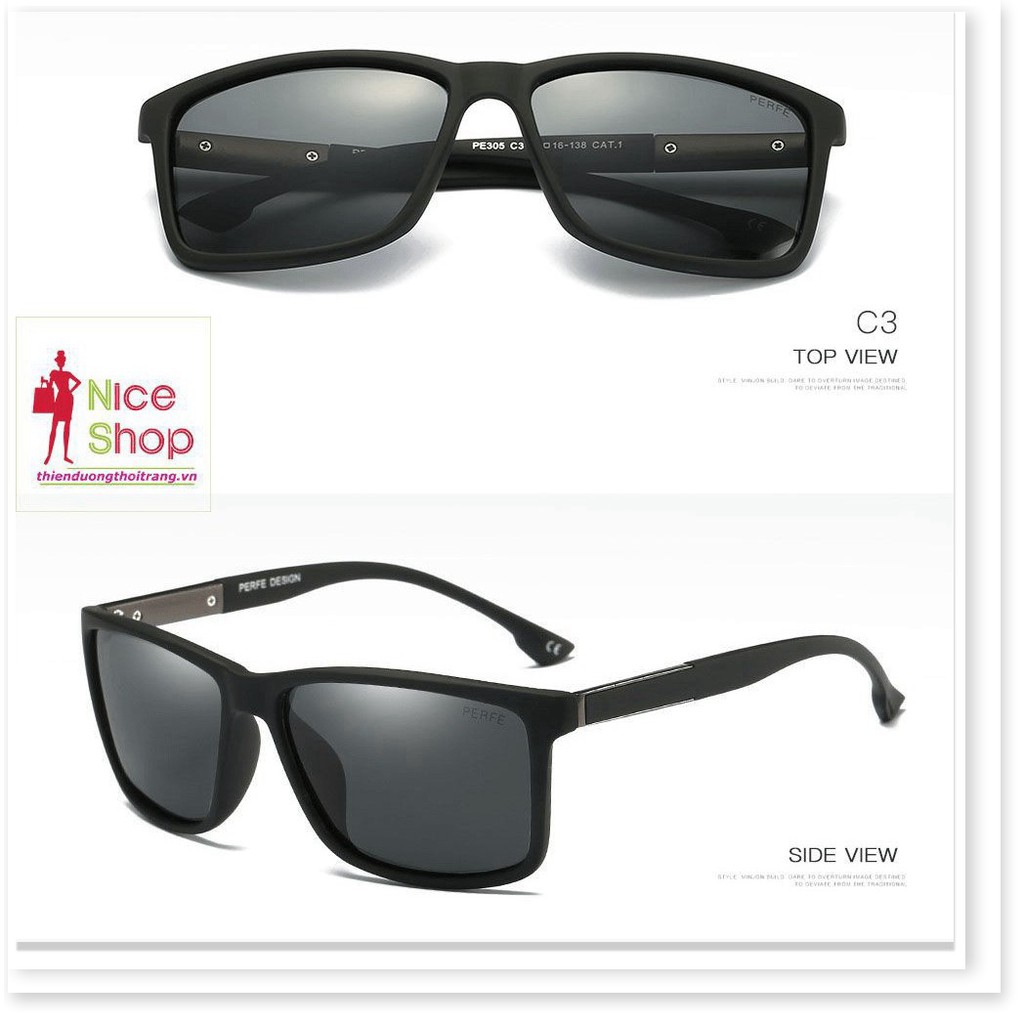 Xả Kho - Kinh râm Perrfe phân cực gọn vuông chống trầy chống chói thích hợp du lịch | BigBuy360 - bigbuy360.vn