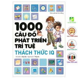Sách - 1000 câu đố phát triển trí tuệ - thách thức iq - nxb kim đồng