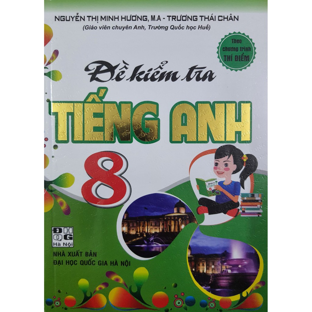 Sách - Đề kiểm tra Tiếng Anh 8