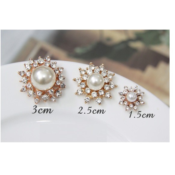 Center mặt trời các size/ phụ kiện hanmade 1,5cm