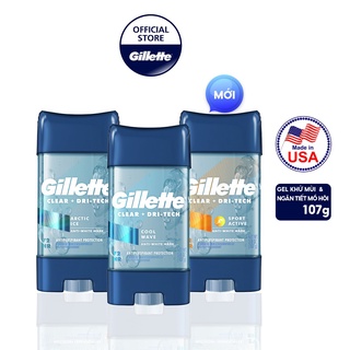 Gel gillette giảm tiết mồ hôi và khử mùi gillette chai 107gr