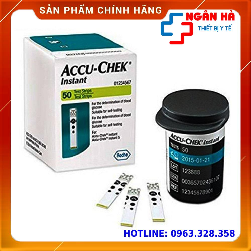 COMBO Máy đo đường huyết Accu-Chek Instant mg/dL - [Hàng Cao Cấp]