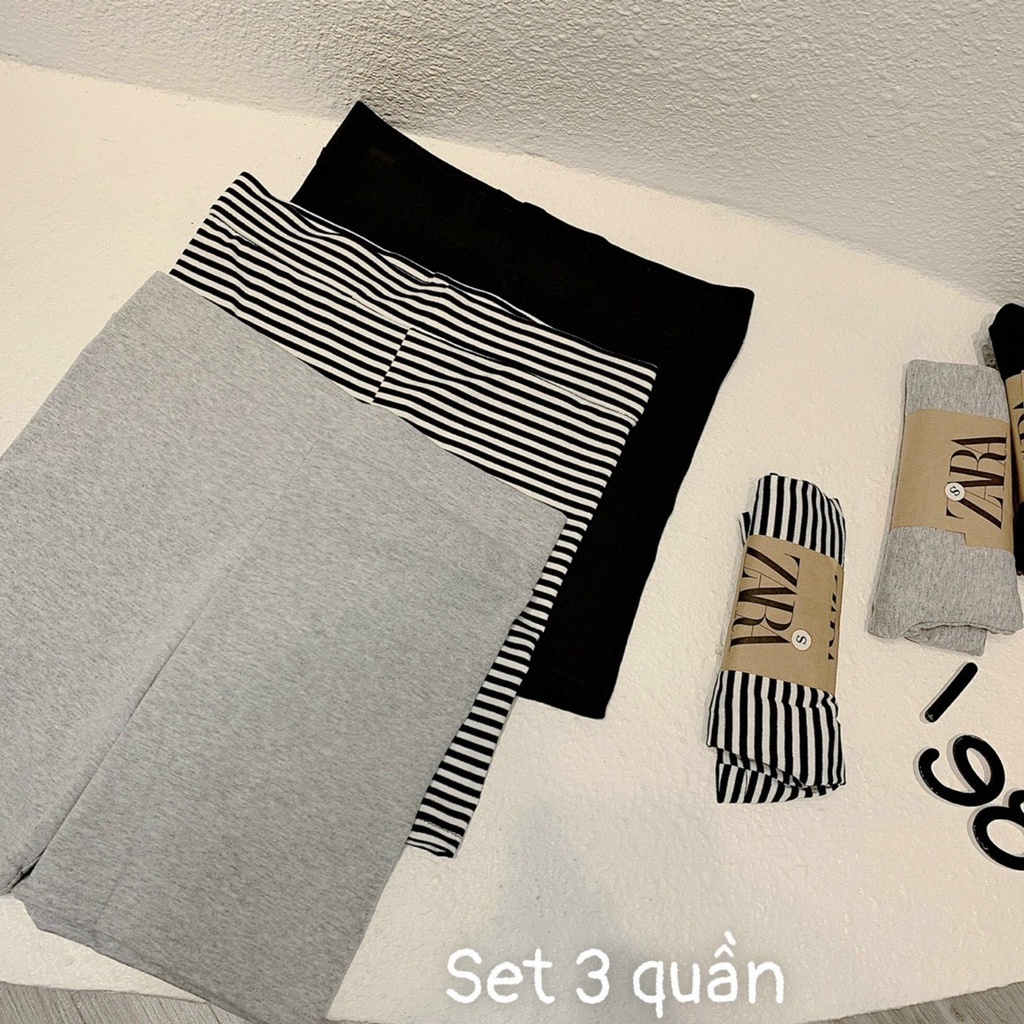 1 quần-quần legging ngắn cuộn dễ mặc thoải mái na