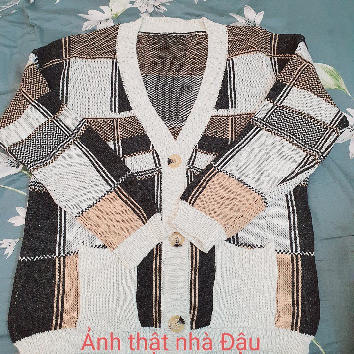 Áo cadigan len mẫu mới, chất len đẹp không bai xù hàng nhập trực tiếp Quảng Châu - 085
