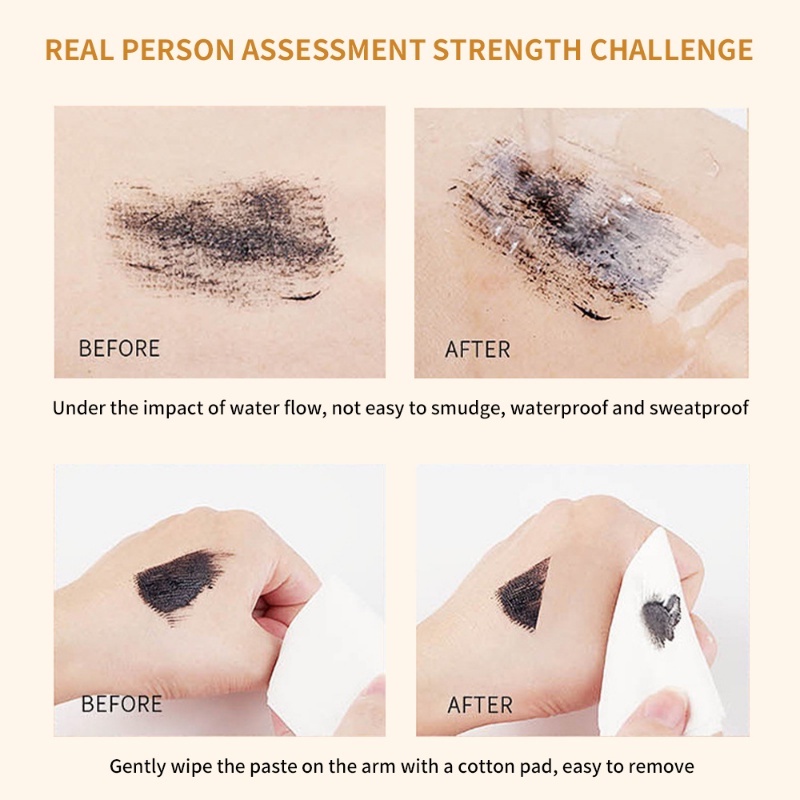 Mascara SUAKE Chống Thấm Nước Và Mồ Hôi Lâu Trôi Không Nhòe Chuốt Dày Và Cong Mi