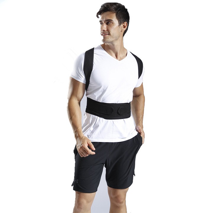 Đai hổ trợ cột sống có nẹp nhôm trợ lực NY48