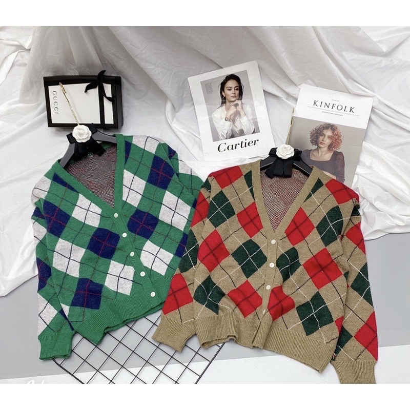 [HÀNG SẴN]ÁO KHOÁC CADIGAN QUẢ TRÁM RỰC RỠ SẮC MÀU HÀNG QUẢNG CHÂU | BigBuy360 - bigbuy360.vn