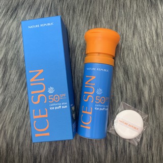 KEM CHỐNG NẮNG ICE SUN NATURE REPUBLIC MẪU MỚI
