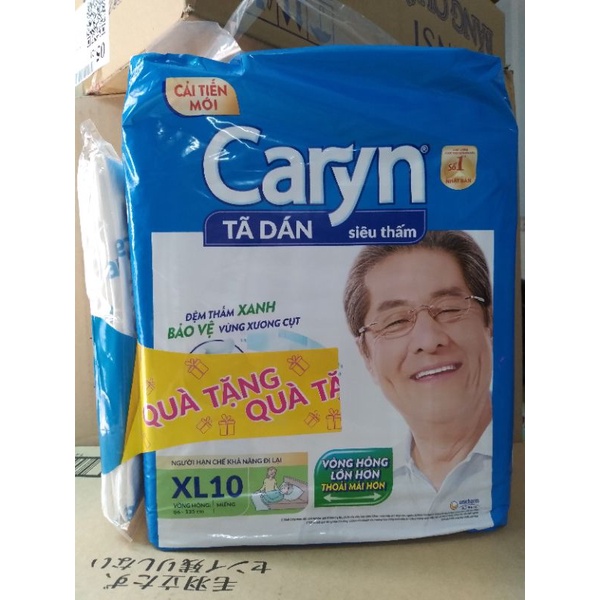 Bán lẻ tã dán Caryn cho mẹ đi sinh size M/ML/XL