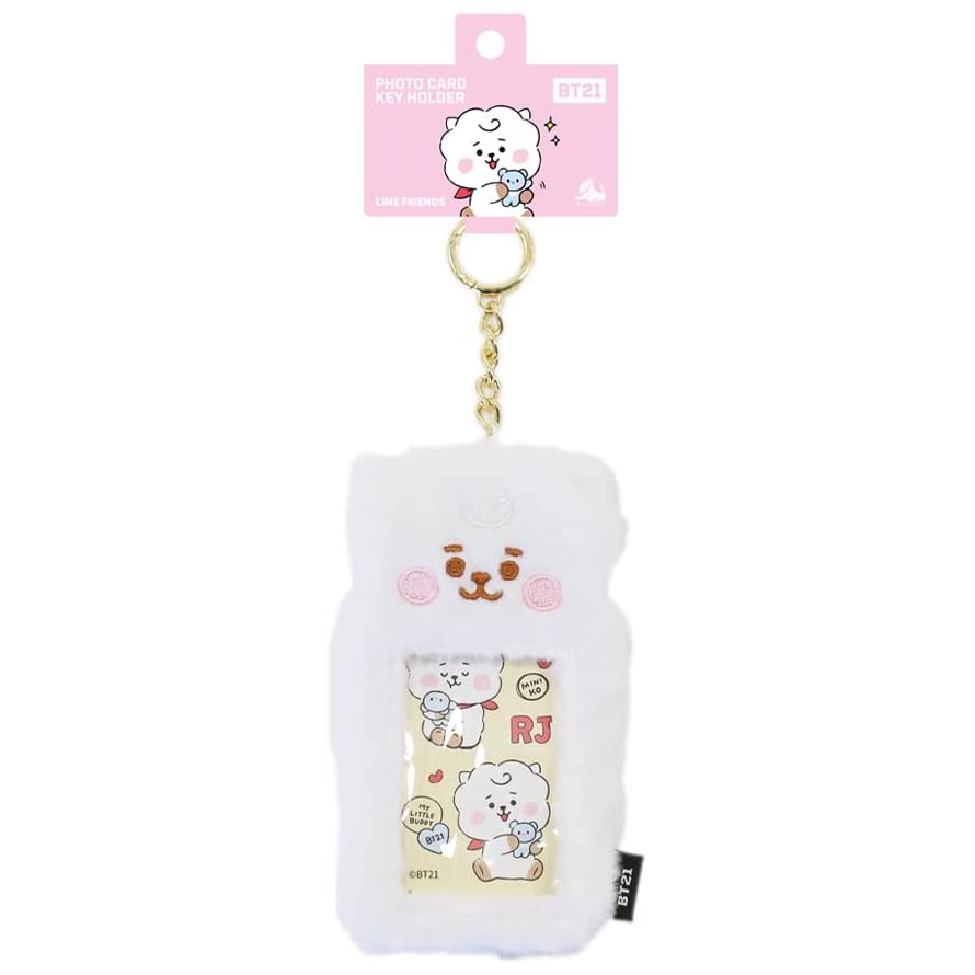 ★Kho Sẵn Sàng★ Bao Da Pu BT21 Đựng Thẻ Ảnh / Chìa Khóa / Thẻ Ảnh / toploader / CHIMMY / TATA / COOKY /BTS