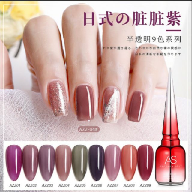 Sơn gel As chai đỏ mã AZZ