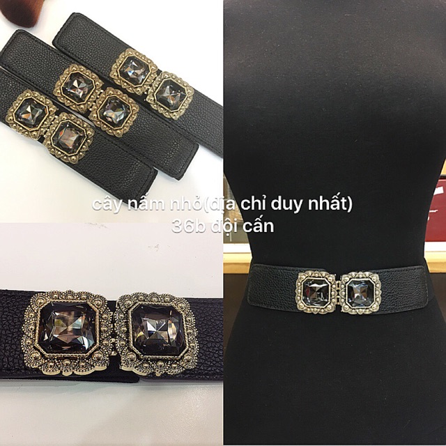 ❎❎Đai váy:chun co giãn,bản 4cm,mặt đá(DLNHD0)