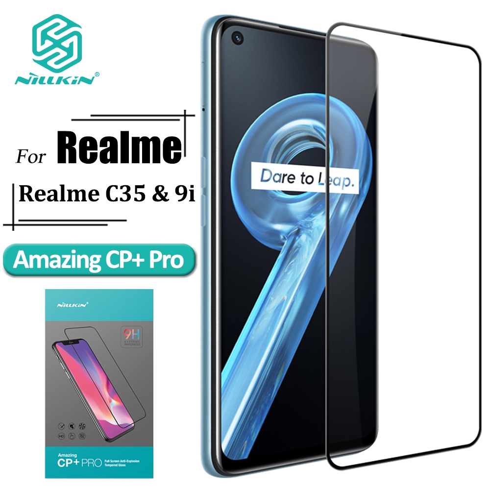Miếng dán cường lực Nillkin bảo vệ mặt trước cho Realme C35/ 9i