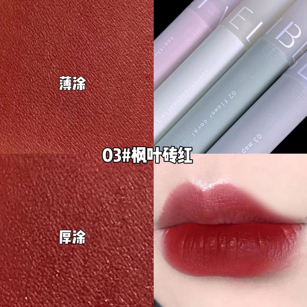 Son Kem màu sắc dễ dùng hằng ngày hot trend SIGO