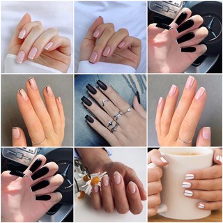 Nailbox móng úp thiết kế hoạ tiết đơn giản