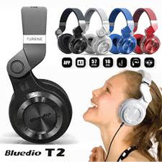 Headphone bluetooth Headphone Bluedio T2+ chính hãng