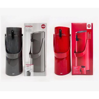 PHÍCH GIỮ NHIỆT EMSA PONZA 1.9L- Sẵn màu ghi đen & màu đỏ
