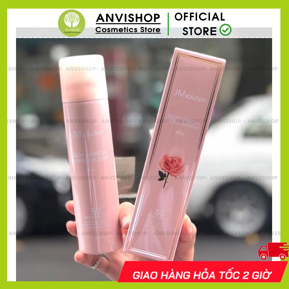 Xịt Chống Nắng Jm Solution SPF50 dung tích 180ml