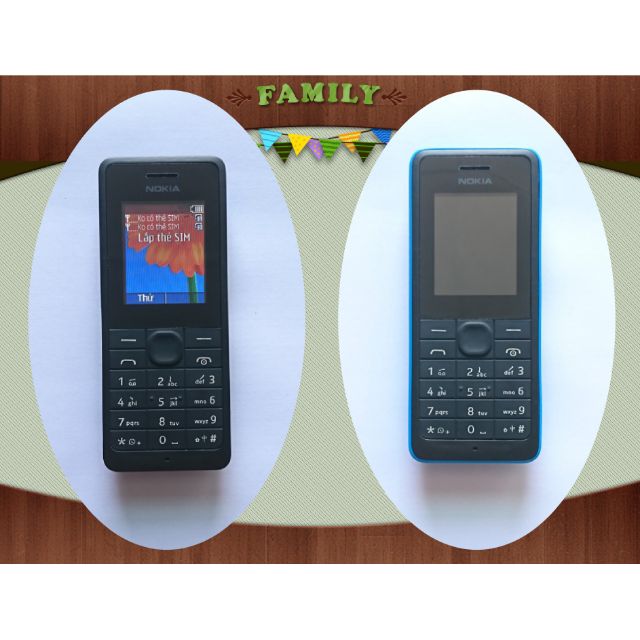 Điện thoại Nokia 107_ HAI SIM - Tặng kèm pin và sạc