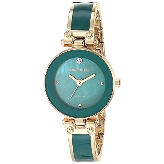 Đồng hồ ANNE KLEIN dáng kiềng dành cho nữ model AK/1980GNGB