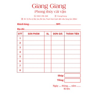 20 CUỐN HÓA ĐƠN / BIÊN NHẬN A6