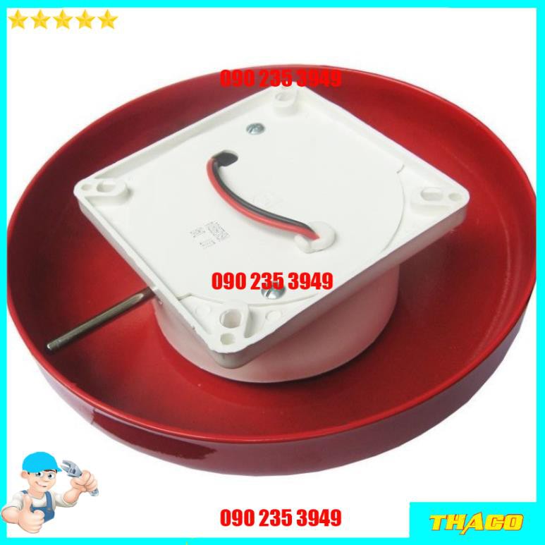 Chuông điện 6inch nhà thờ trường học nhà xưởng villa báo động 220V 85dB Đsg