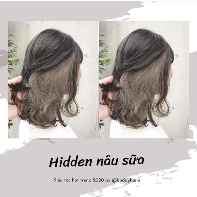 combo nhuộm nâu sữa kèm oxi trợ nhuộm và găng tay | BigBuy360 - bigbuy360.vn