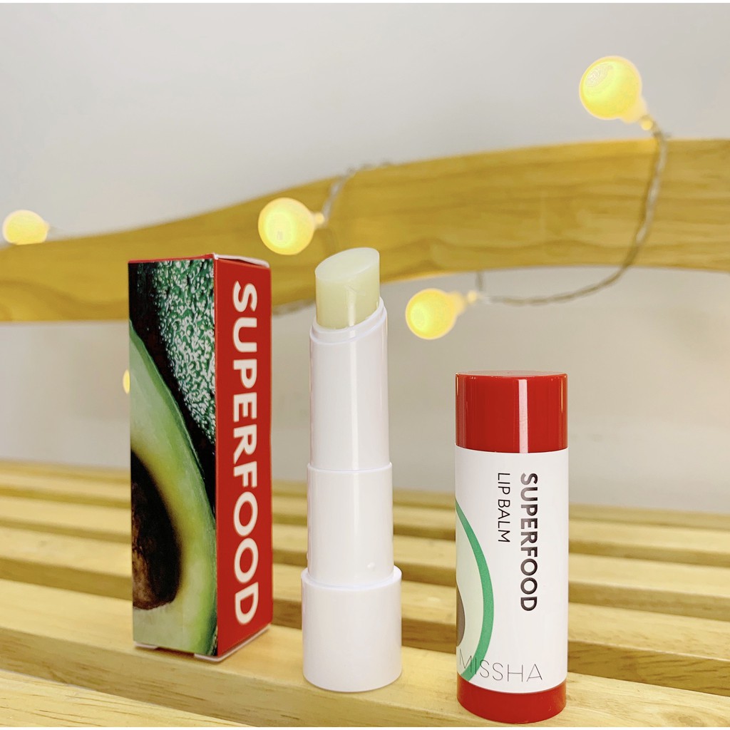 Son Dưỡng Môi Missha Superfood Avocado Lip Balm 3.2g