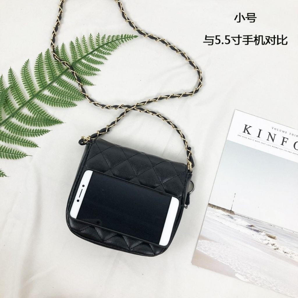 (HOT) Túi Xách Mini Đeo Chéo Trần Trám Nữ KR 345- Da PU cao cấp, dây đeo chéo, 2 Size 19 và 12- KARA 345 | BigBuy360 - bigbuy360.vn