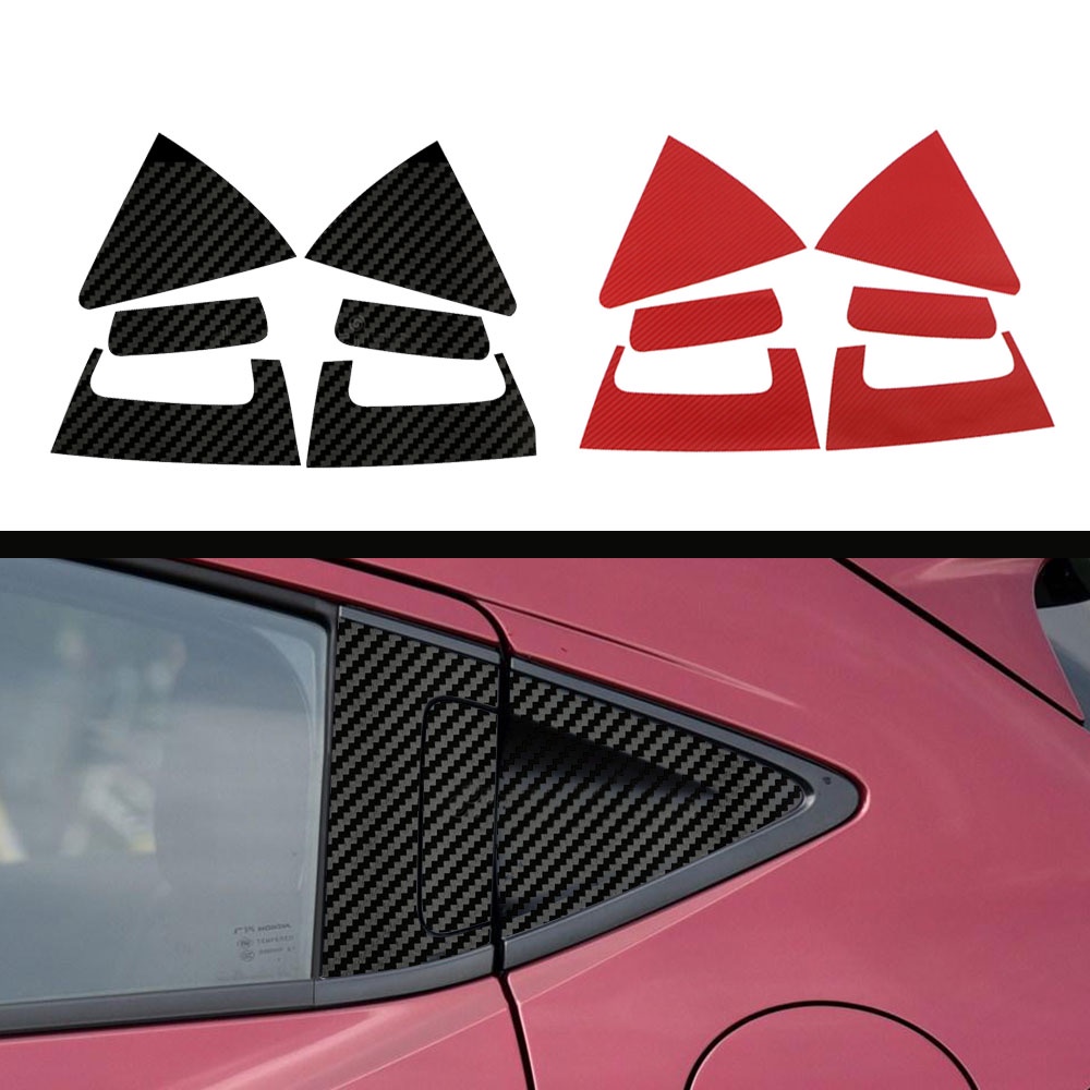 Miếng Dán Tay Nắm Cửa Sau Bằng Sợi Carbon Cho Honda HR-V HRV Vezel 2015 2016 2017 2018 2019