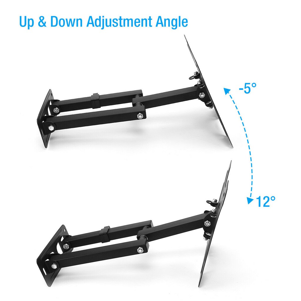 TV Wall Mount Swivel Tilt Full Motion 32 36 37 40 42 46 49 50 55 Inch LCD Flat