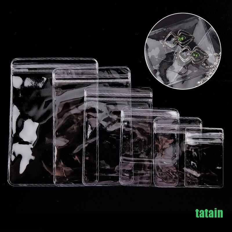 Set 20 Túi Zip Pvc Trong Suốt 26 Dây Đựng Trang Sức Tiện Dụng