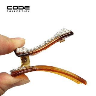 Kẹp tóc vuông đính đá sang trọng - Cặp tóc đính đá