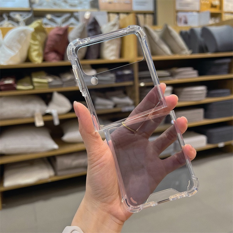Ốp Điện Thoại TPU Mềm Trong Suốt Chống Sốc Chống Rơi Cho Samsung Galaxy Z Flip 3 5G Z Flip 3 Flip 3 Flip 3 Z3
