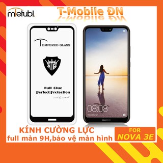 Kính cường lực Huawei Nova 3E 🔥 𝐅𝐑𝐄𝐄 𝐒𝐇𝐈𝐏 🔥 MIếng dán cường lực Full màn cho Nova 3E