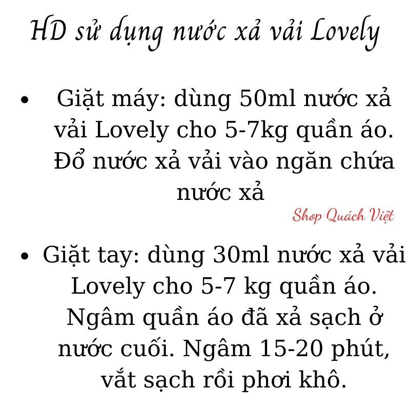 Combo nước giặt - nước xả cao cấp MORI hương lovely, can 2 L