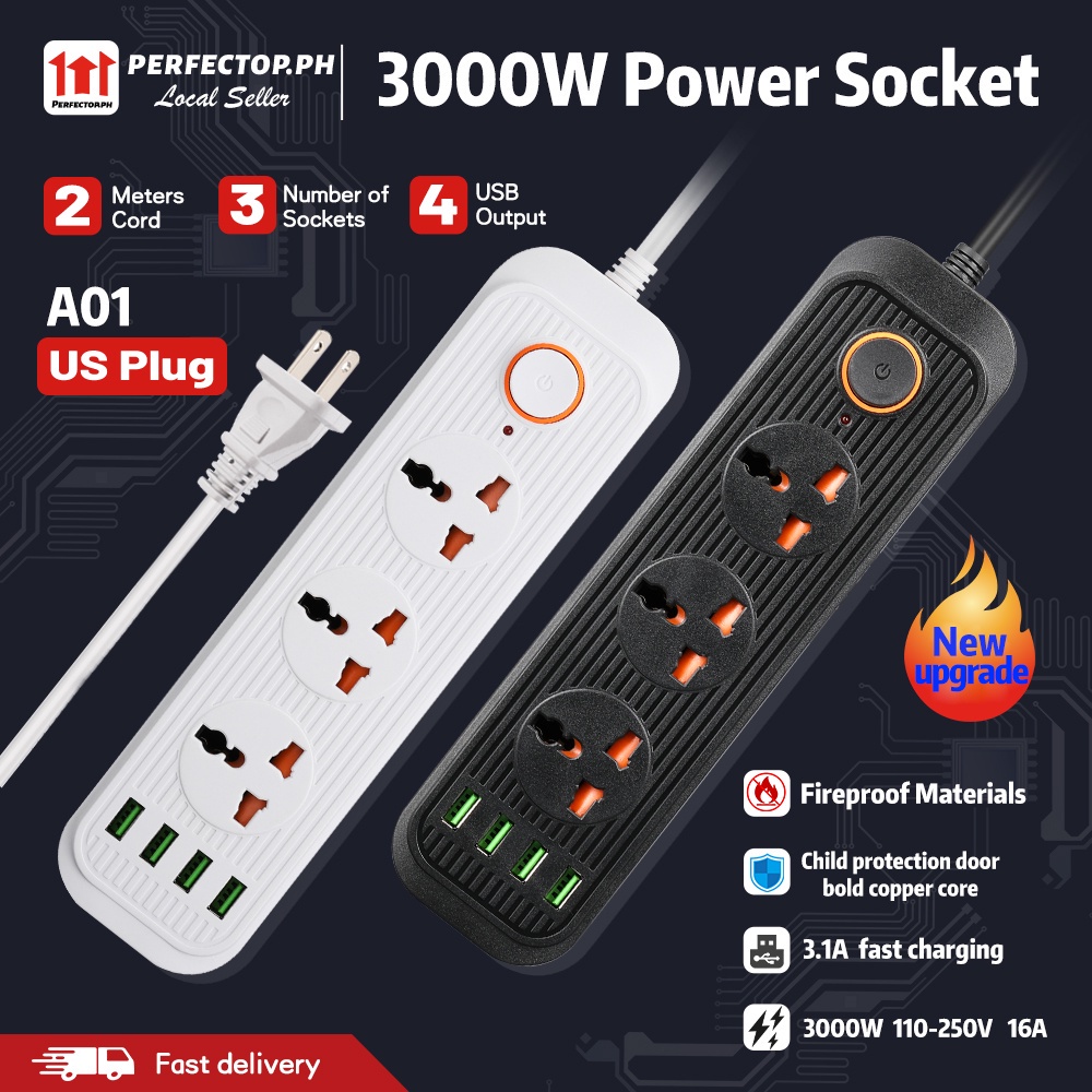 Ổ cắm điện USB thông minh đa năng POWER B05-PD hỗ trợ sạc nhanh chất lượng cao