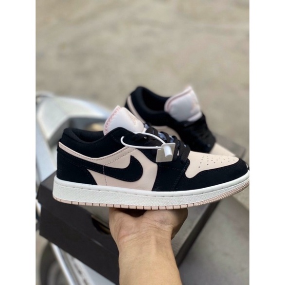 💞 Giày Sneaker Air Jodan thấp cổ hồng đen | BigBuy360 - bigbuy360.vn