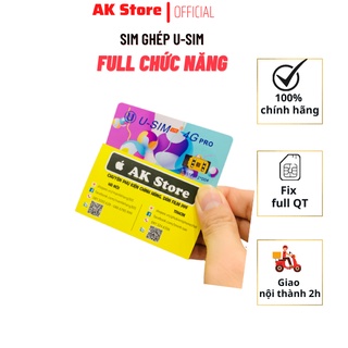 Sim Ghép thần thánh dành cho iPhone - Usim