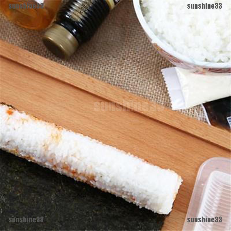 Set 3 khuôn làm sushi cơm cuộn DIY chuẩn đầu bếp