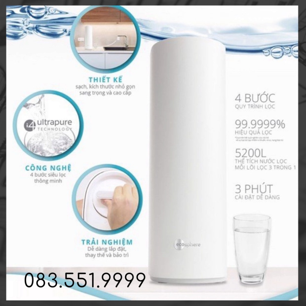 LÕI LỌC NƯỚC ECOPHERE NUSKIN - Chính Hãng Công Ty